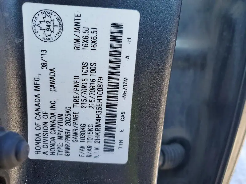 2014 HONDA CR-V LX  