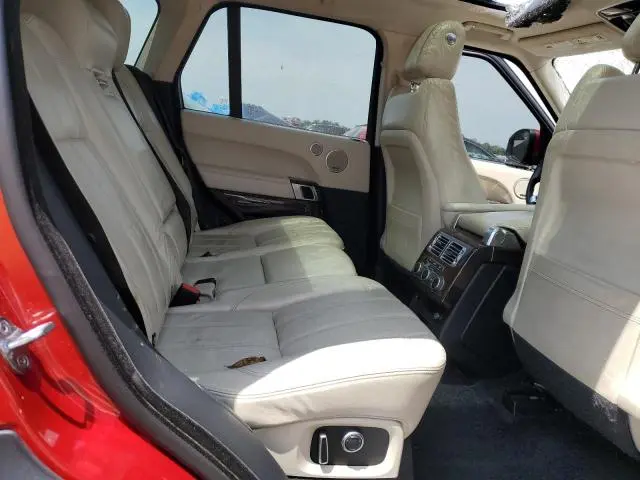 2016 LAND ROVER RANGE ROVER HSE  