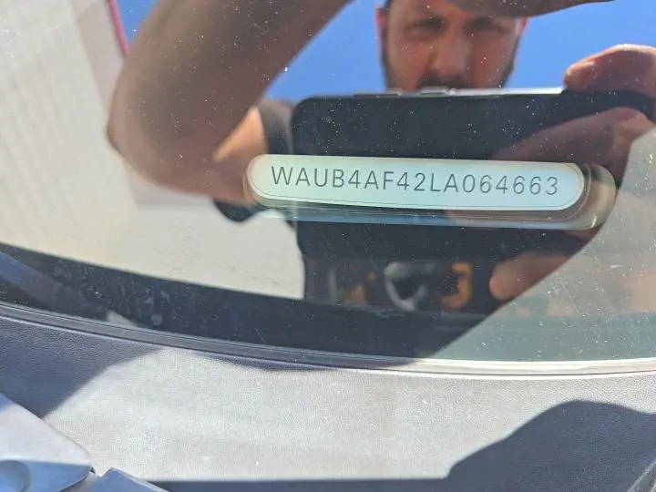 2020 AUDI S4   
