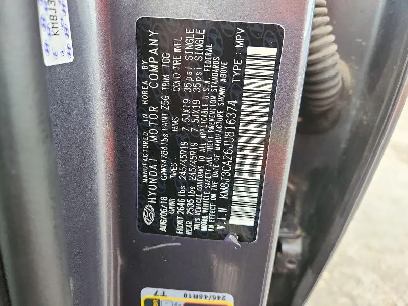 2018 HYUNDAI TUCSON VALUE  