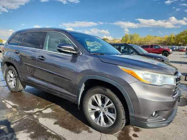 2014 TOYOTA HIGHLANDER XLE  