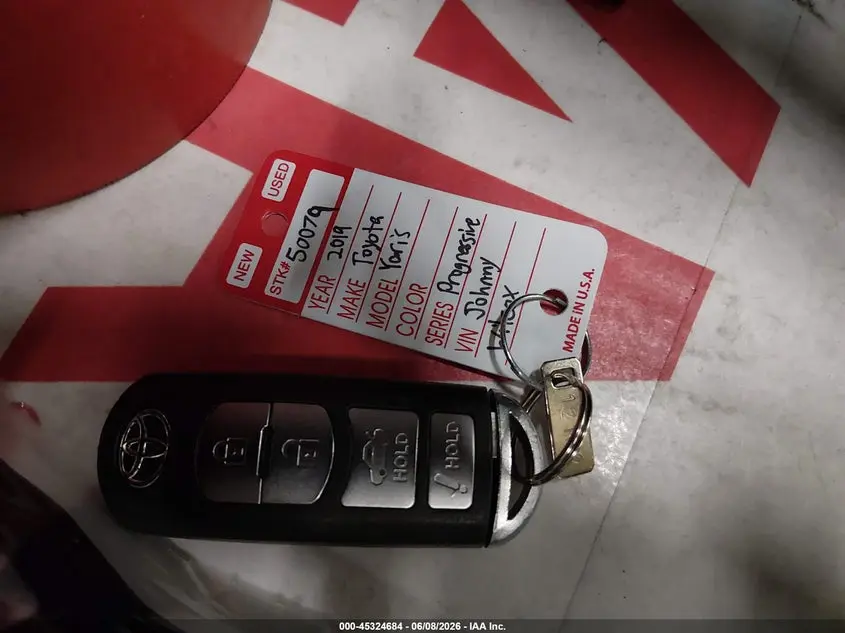 2019 TOYOTA YARIS LE