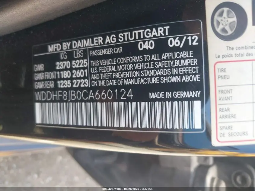 2012 MERCEDES-BENZ E 350 4MATIC