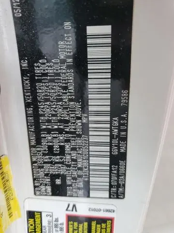 2012 TOYOTA VENZA LE  