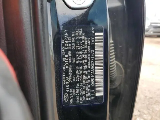 2019 HYUNDAI KONA SE  