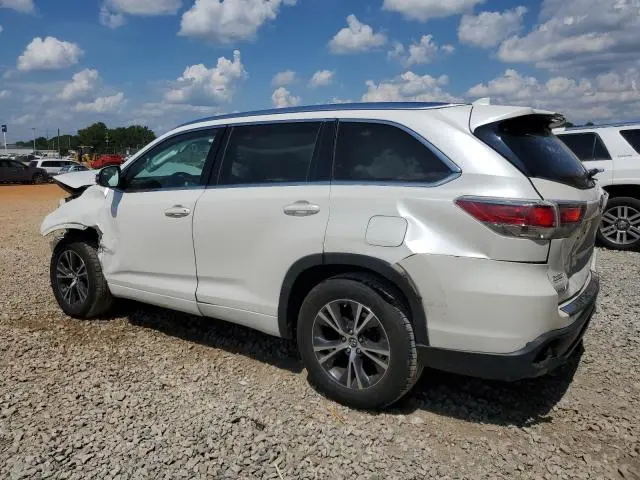 2016 TOYOTA HIGHLANDER XLE  