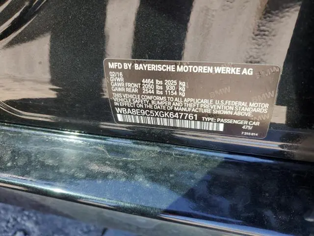 2016 BMW 328 I SULEV  