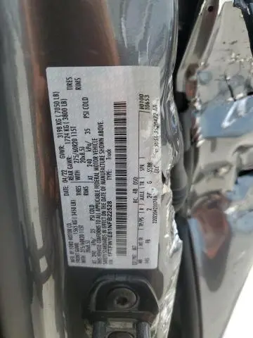 2022 FORD F150 SUPERCREW  
