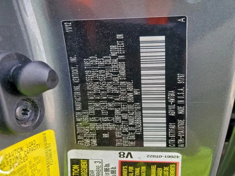 2013 TOYOTA VENZA LE  