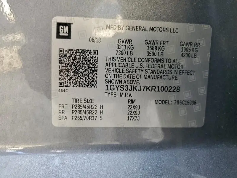 2019 CADILLAC ESCALADE ESV PREMIUM LUXURY  