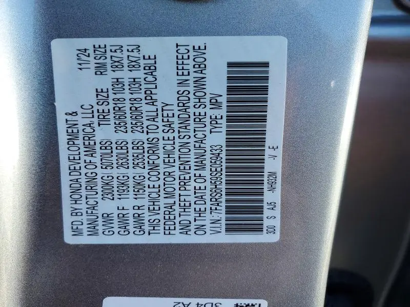 2025 HONDA CR-V SPORT  