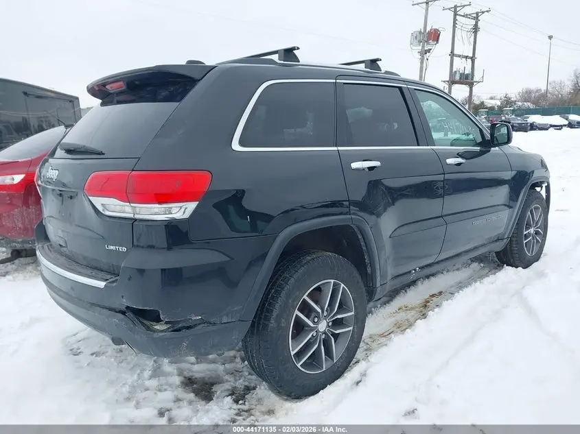 2017 JEEP GRAND CHEROKEE LIMITED 4X4