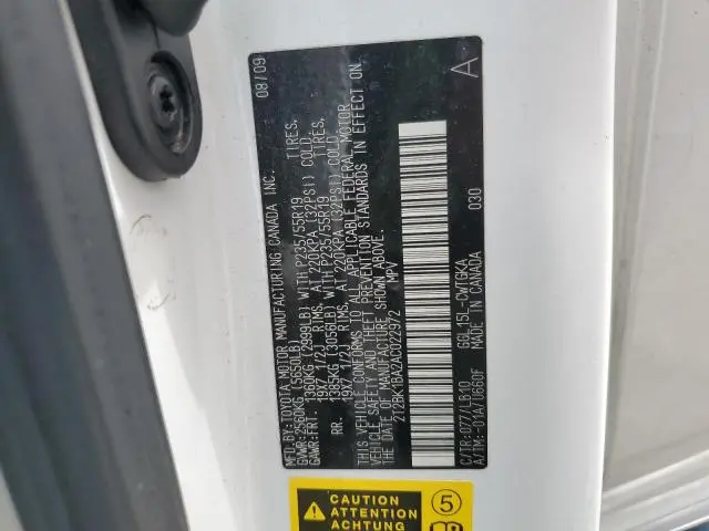 2010 LEXUS RX 350  