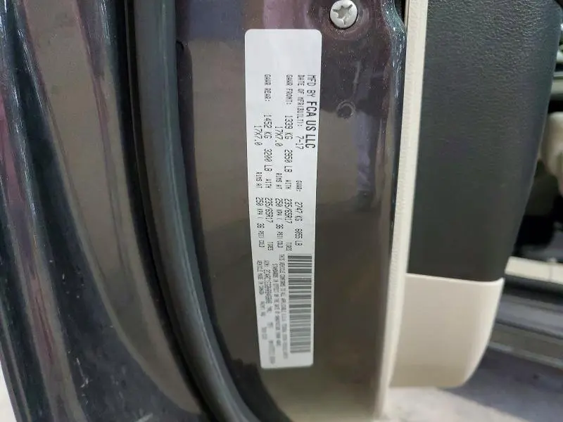 2017 CHRYSLER PACIFICA TOURING L PLUS  
