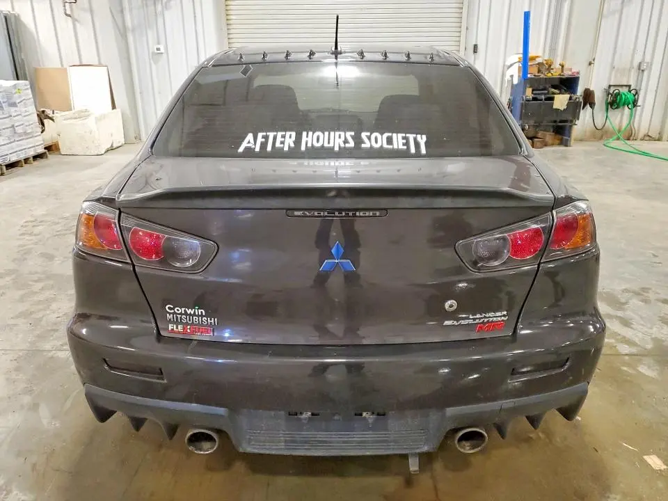 2011 MITSUBISHI LANCER EVOLUTION MR  