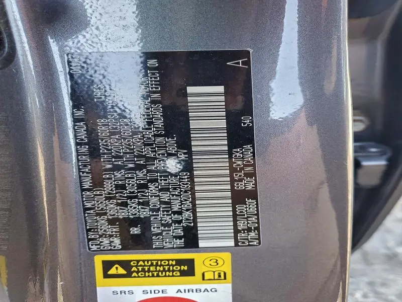 2013 LEXUS RX 350 BASE  