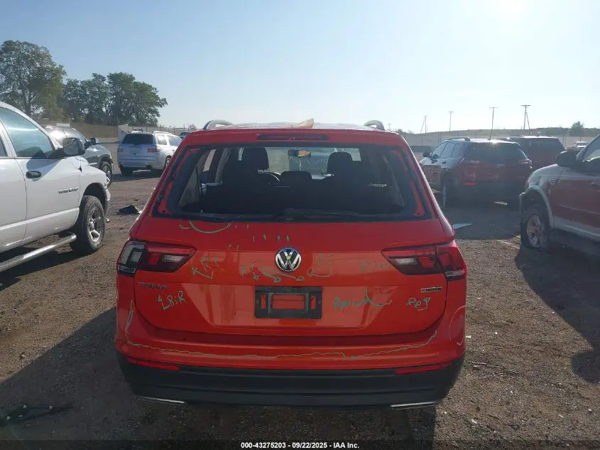 2019 VOLKSWAGEN TIGUAN 2.0T S