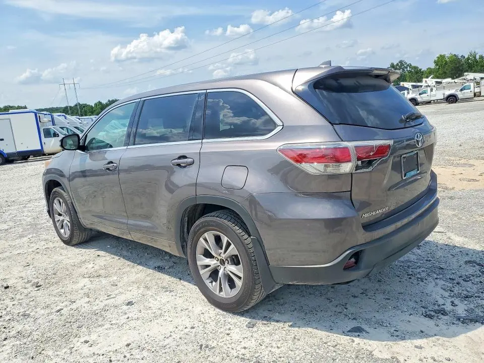 2015 TOYOTA HIGHLANDER LE PLUS  