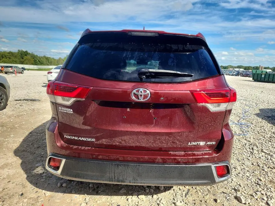 2019 TOYOTA HIGHLANDER LIMITED PLATINUM  