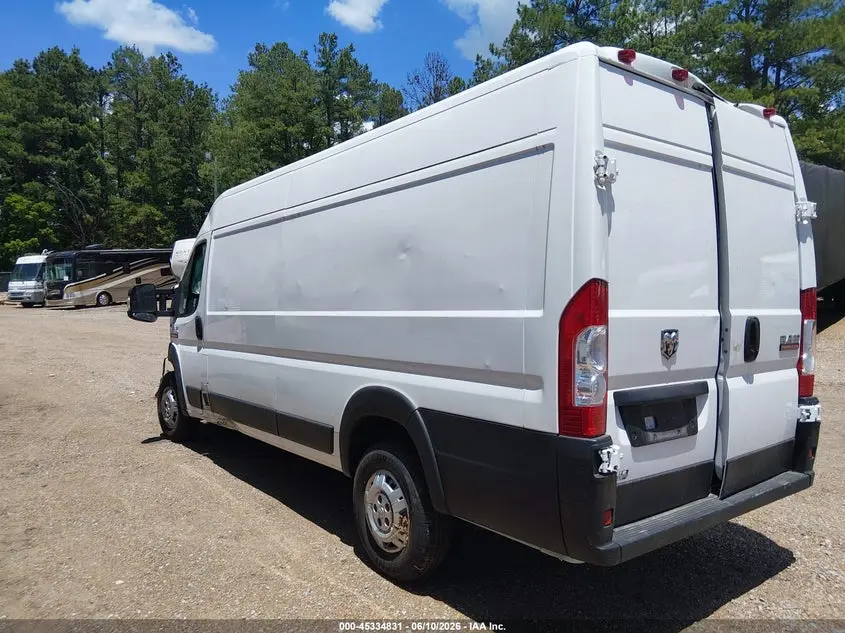 2022 RAM PROMASTER 3500 CARGO VAN HIGH ROOF 159 WB EXT