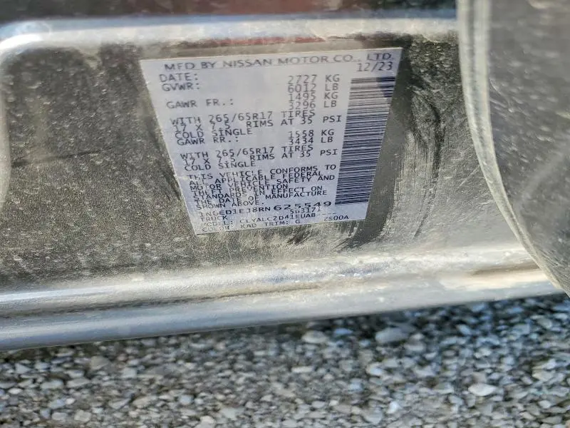 2024 NISSAN FRONTIER SV  