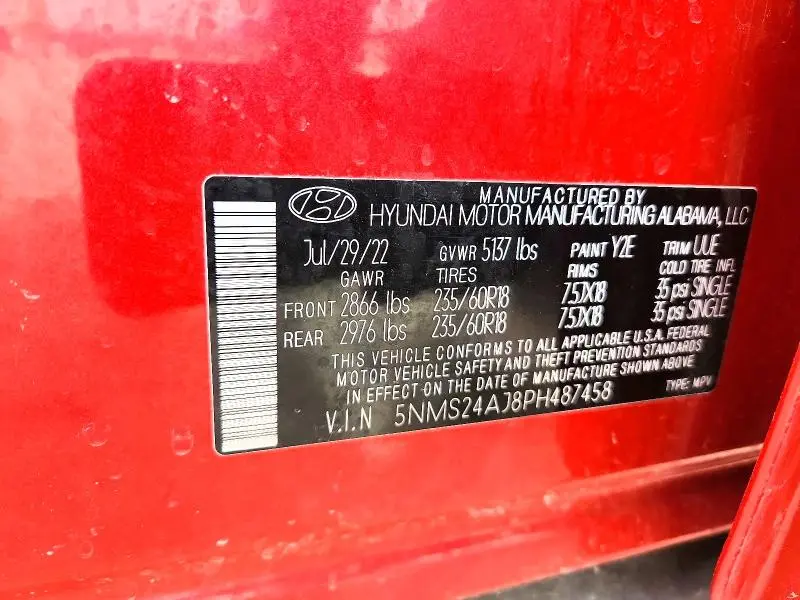 2023 HYUNDAI SANTA FE SEL  