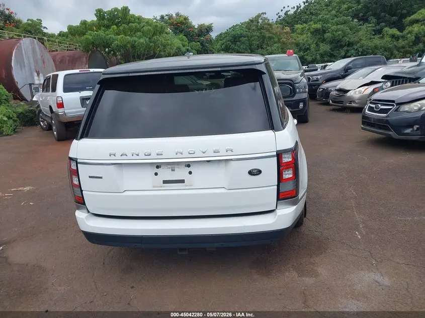 2015 LAND ROVER RANGE ROVER 5.0L V8 SUPERCHARGED
