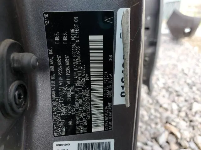 2017 TOYOTA SIENNA XLE  