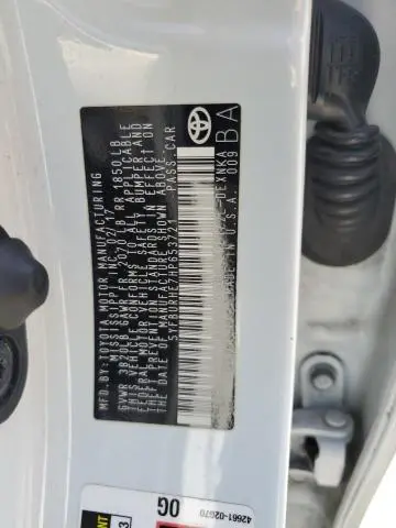 2017 TOYOTA COROLLA L  