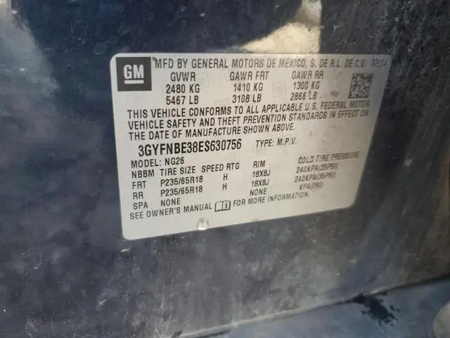 2014 CADILLAC SRX LUXURY COLLECTION  