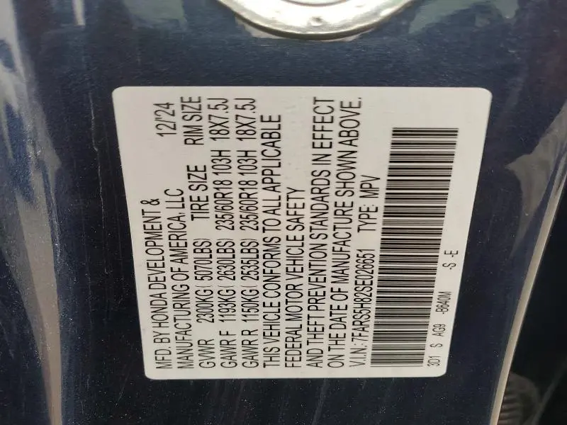 2025 HONDA CR-V SPORT-L  