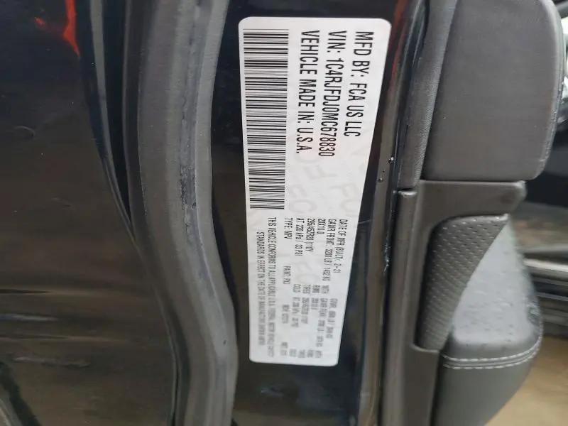 2021 JEEP GRAND CHEROKEE SRT-8  