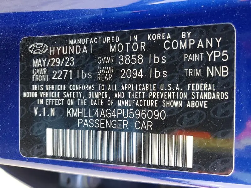 2023 HYUNDAI ELANTRA SE  