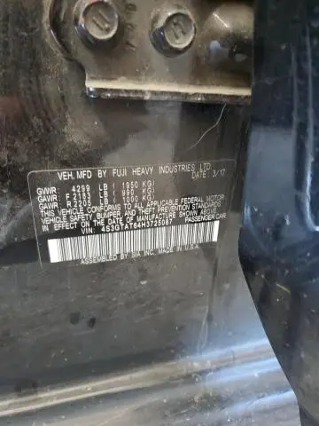 2017 SUBARU IMPREZA LIMITED  