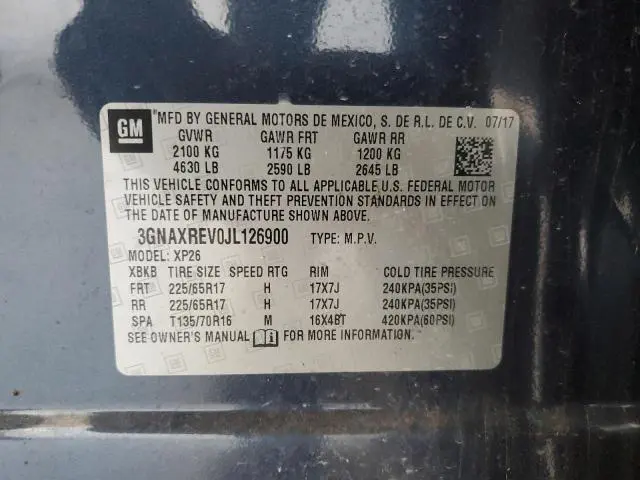 2018 CHEVROLET EQUINOX LS  