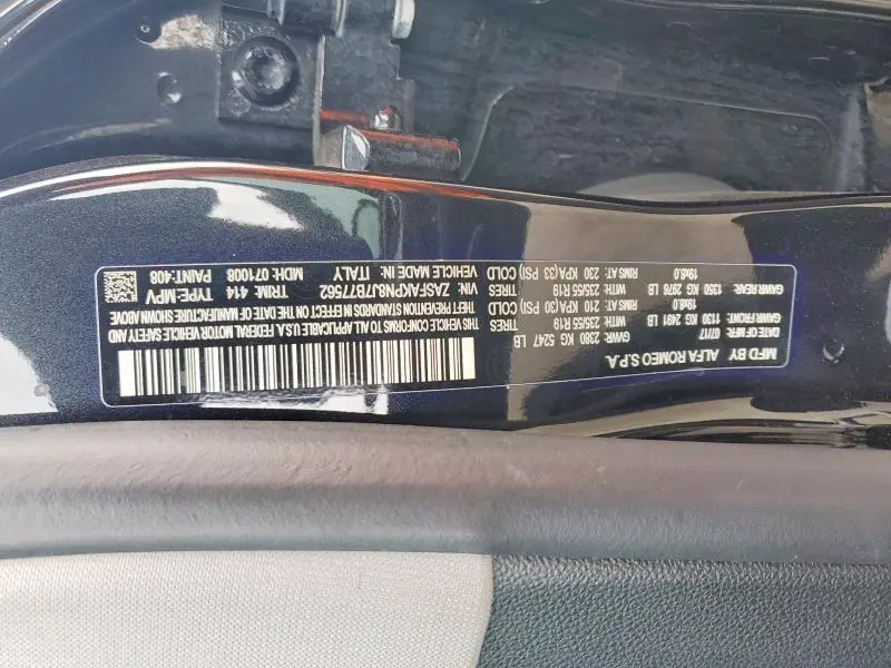 2018 ALFA ROMEO STELVIO SPORT  