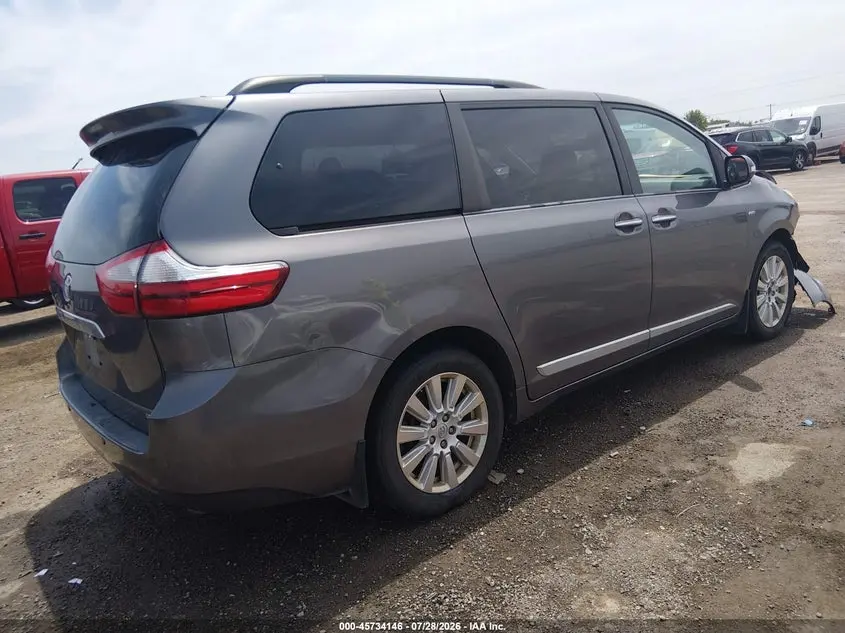 2017 TOYOTA SIENNA LIMITED 7 PASSENGER