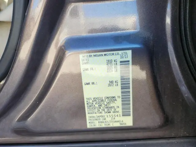 2014 NISSAN ALTIMA 2.5  