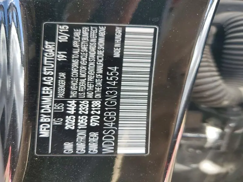 2016 MERCEDES-BENZ CLA 250 4MATIC  