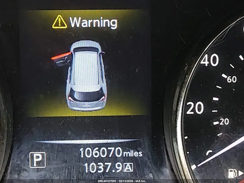 2016 NISSAN ROGUE SV