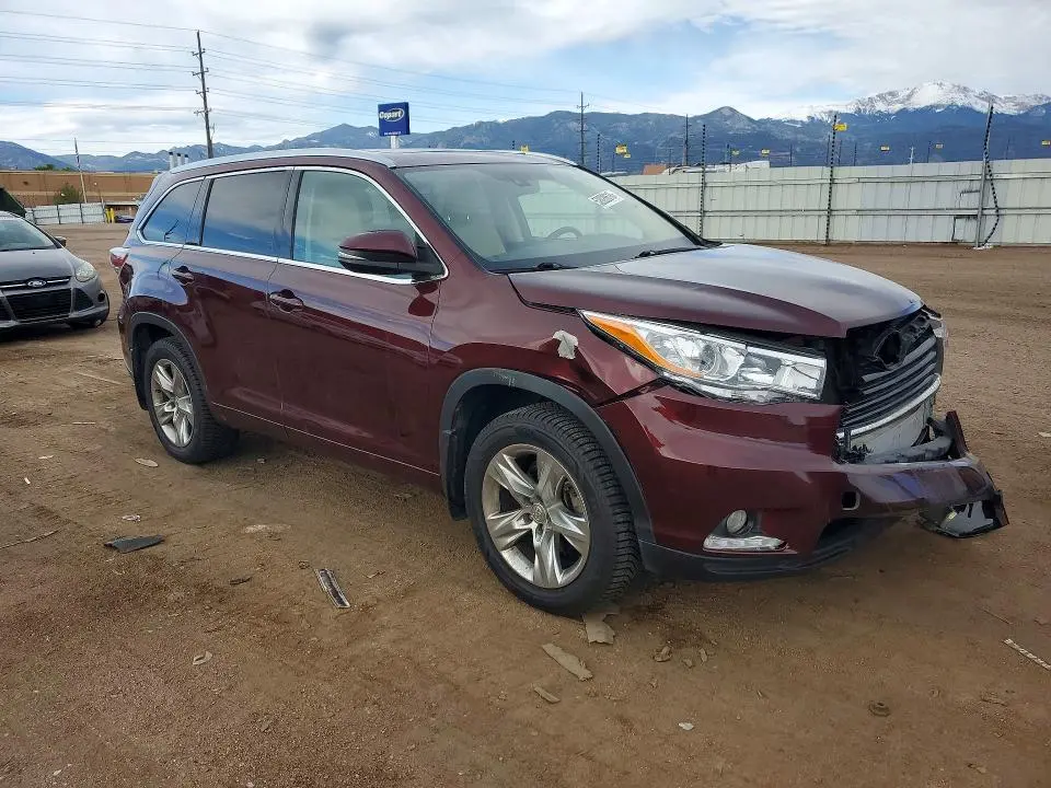 2014 TOYOTA HIGHLANDER LIMITED PLATINUM  