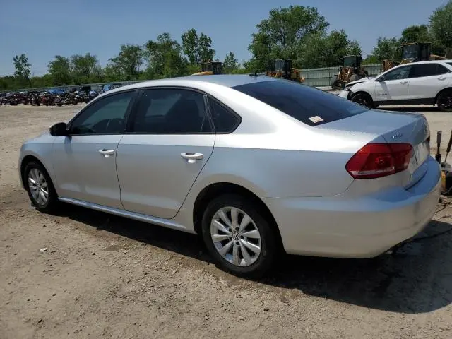 2013 VOLKSWAGEN PASSAT S  