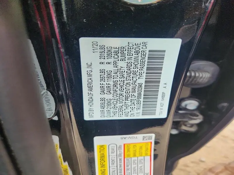 2021 ACURA TLX ADVANCE  