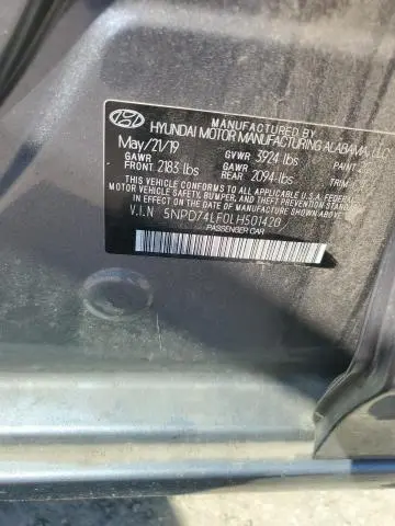 2020 HYUNDAI ELANTRA SE