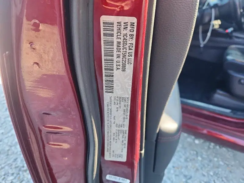 2022 DODGE DURANGO R/T  