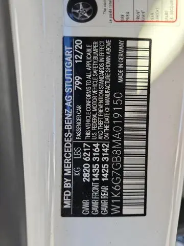 2021 MERCEDES-BENZ S 580 4MATIC  