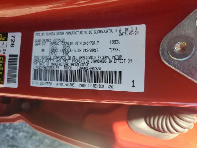 2024 TOYOTA TACOMA DOUBLE CAB  