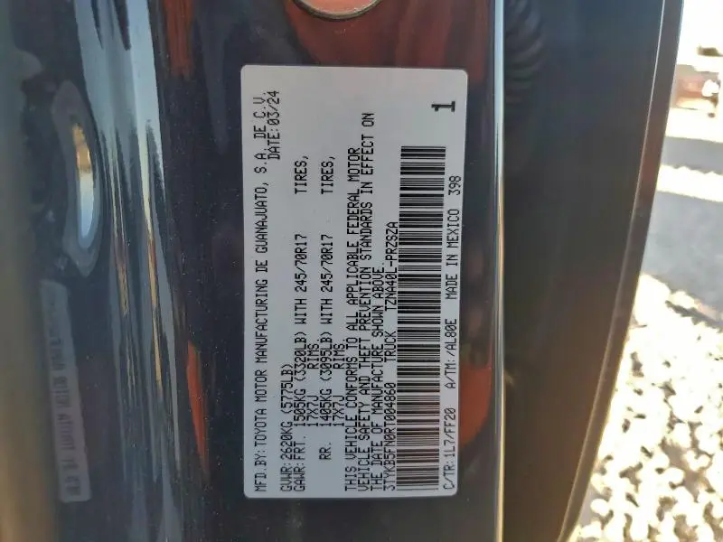 2024 TOYOTA TACOMA DOUBLE CAB  