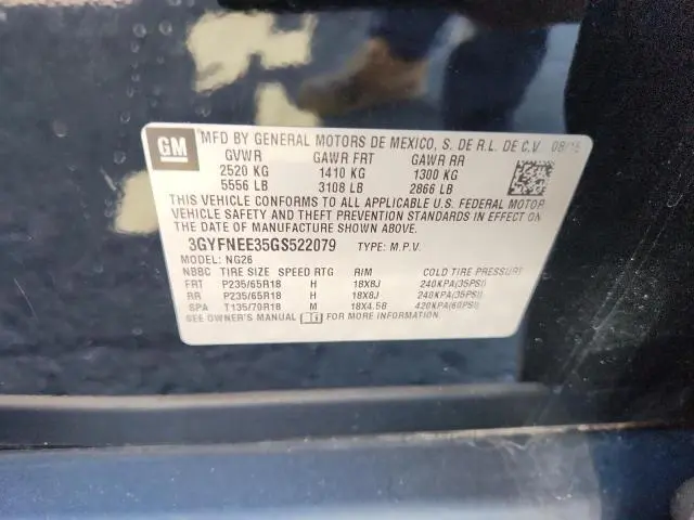 2016 CADILLAC SRX LUXURY COLLECTION  