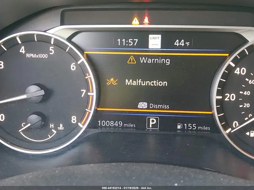 2019 NISSAN ALTIMA 2.5 SL